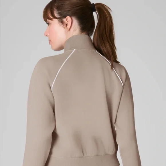 SPANX Air Essentials Zip-Up Track Jacket - Picture 2 of 9
